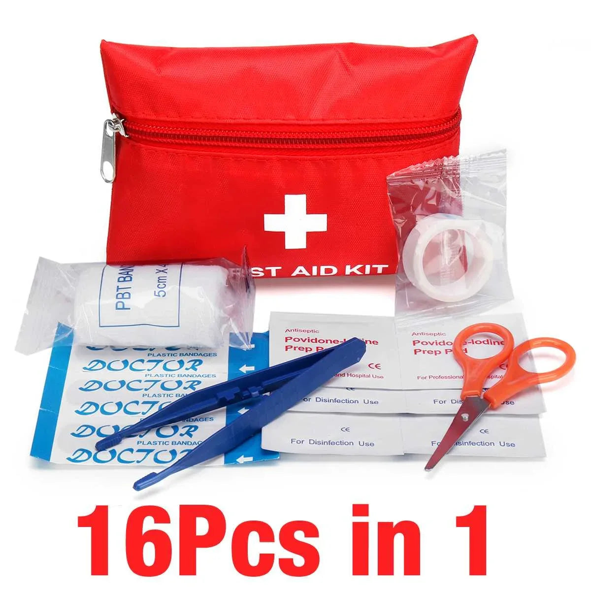 Portable 300Pcs Emergency Survival Set First Aid Kit for Medicines Outdoor Camping Hiking Medical Bag Emergency Handbag